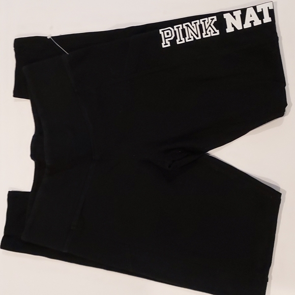 NWOT 2 Pair Women's Victoria's Secret Pink  Leggings Size S - Picture 8 of 14